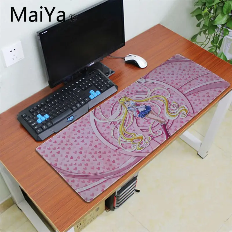 Maiya мой любимый аниме Сейлор Мун игровой плеер стол ноутбук резиновый коврик для мыши большой коврик для мыши клавиатуры коврик
