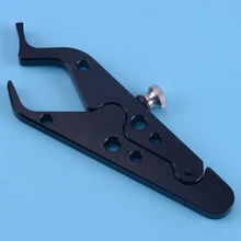 DWCX Универсальный черный алюминиевый CNC мотоцикл круиз контрольный зажим дроссельной заслонки помощь фиксатор сцепление W/Assist резиновое кольцо