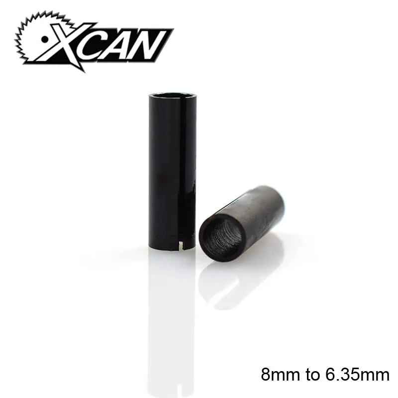 XCAN 1 шт. высокая точность гравировки бит цанговый хвостовик ЧПУ маршрутизатор адаптер для прибора 8 мм до 6,35 мм