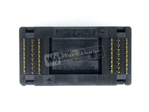 OTS-48-0.5-12 TSOP48 TSOP 48 Enplas IC Test Burn-In Socket Programming Adapter 18.4mm Width 0.5mm Pitch