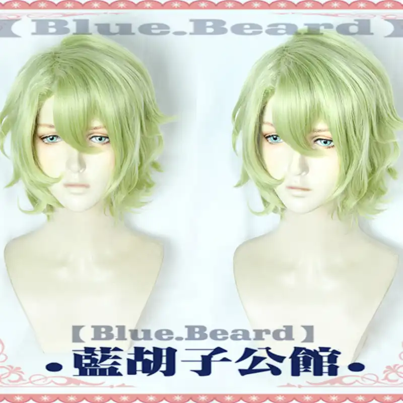 Game Ensemble Stars Cosplay Eve Wig Matcha Green Base Short Hair