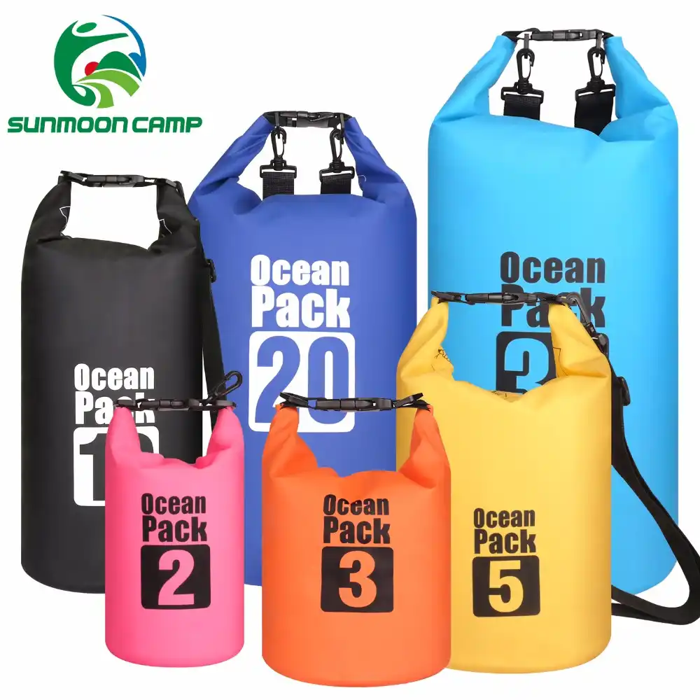 Outdoor Waterproof Dry Bag Storage Pouches Sack Hiking Boating Kayak Camping Bag