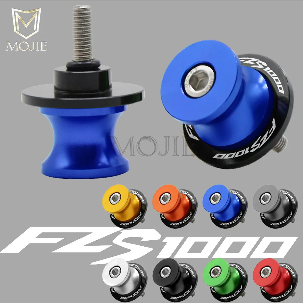 

6mm CNC Aluminum Motorcycle Swingarm Spools Slider Swingarm Stand For Yamaha FZS1000 FZ1 2004-2008 2005 2006 2007 FZ 1 FZS 1000