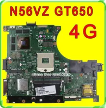 Original N56VZ Laptop Motherboard for Asus REV2.3 Mainboard GT650 4G PGA 989 HM76 Fit N56VM N56VJ N56VB N56VV tested well
