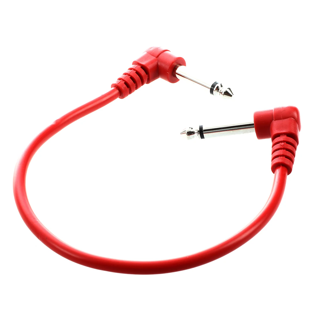 Popular Set of 6pcs Colorful Guitar Patch Cables Angled for Guitar