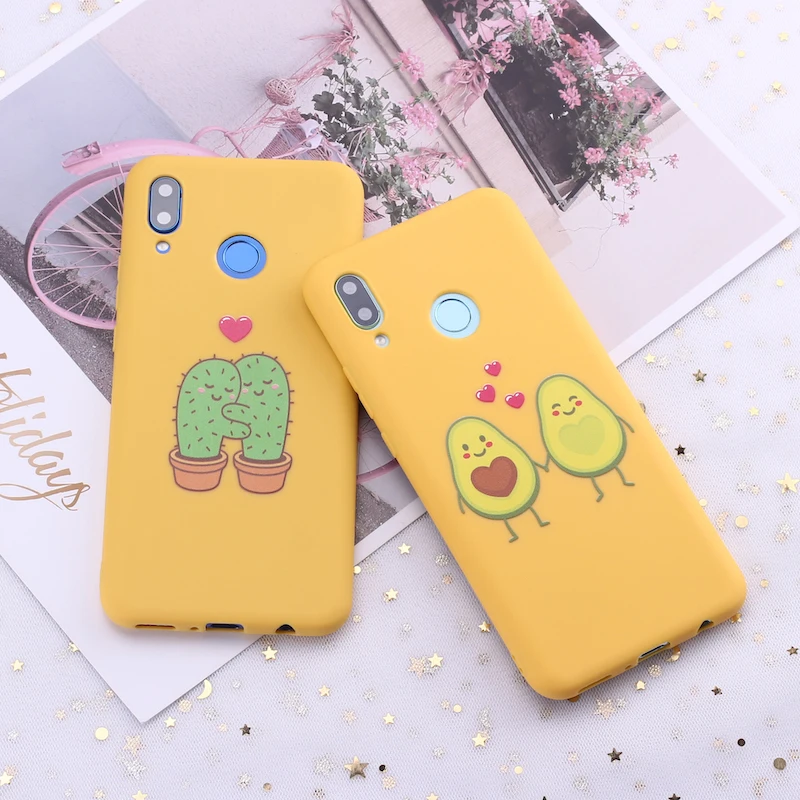 Силиконовый чехол для Huawei Honor Mate 10 20 Nova P20 P30 P40 P|Бамперы| |