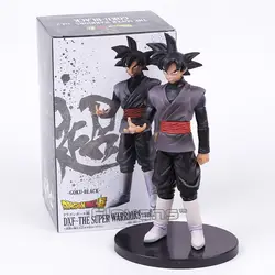 Dragon Ball Супер dxf супер воины Гоку черный ПВХ рис Коллекционная модель игрушки 21 см