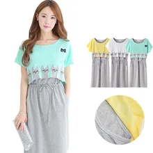 2017 Summer New BreastFeeding Clothing Maternity Dresses Pregnancy Maternity Clothes for Pregnant Women Pregnant Dress Gravidas