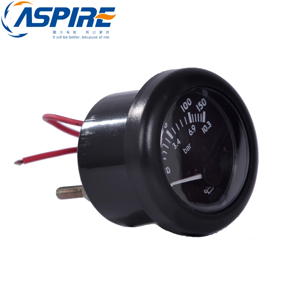 12V Optional VDO Oil Pressure Meter 52mm Voltmeter Diesel Engine Gauge | Обустройство дома