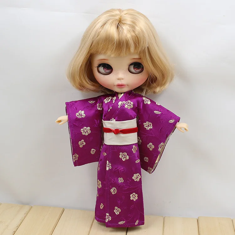 Наряды для куклы Blyth, кимоно для 1/6, 30 см, кукла, Национальный костюм для 1/6, azone, BJD pullip licca