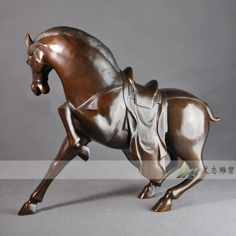 Бронзовая скульптура, украшения лошади технология подарок домашние аксессуары открытие подарки hd045