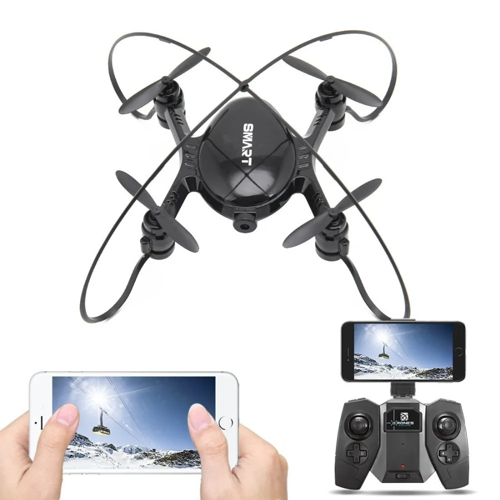 Здесь продается  New Smart pocket RC drone toy M7S 2.4G anticollision WIFI FPV real time attitude hold remote control helicopter with HD camera   Игрушки и Хобби