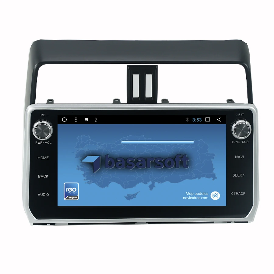 Best Asvegen Car GPS Radio For Toyota Prado New 2018 10.2