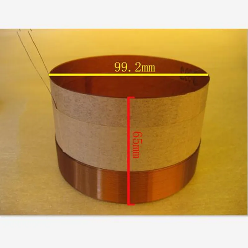2 шт./лот 99,2 мм рупорный динамик Бас Звуковая катушка 8 Ом