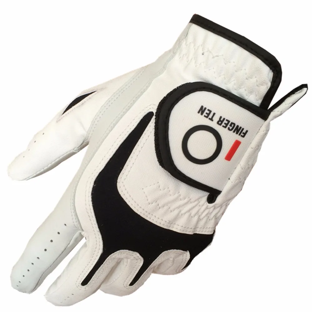 الرجال الغولف قفازات جميع الطقس قبضة قيمة 6 حزمة اليد اليسرى الحق وسلم Lh تناسب دائم حجم صغير متوسط ML كبير XL إصبع عشرة