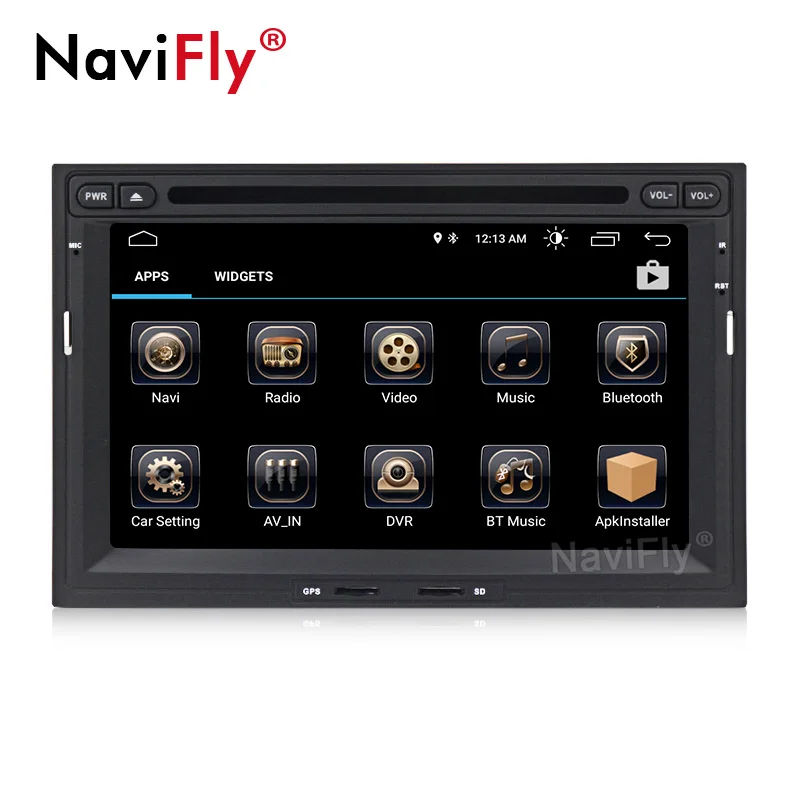 Perfect Navifly Android8.1 Car Multimedia DVD Player For Peugeot 3005 3008 5008 Partner Berlingo Car radio ipod bt wifi GPS Navigation 1