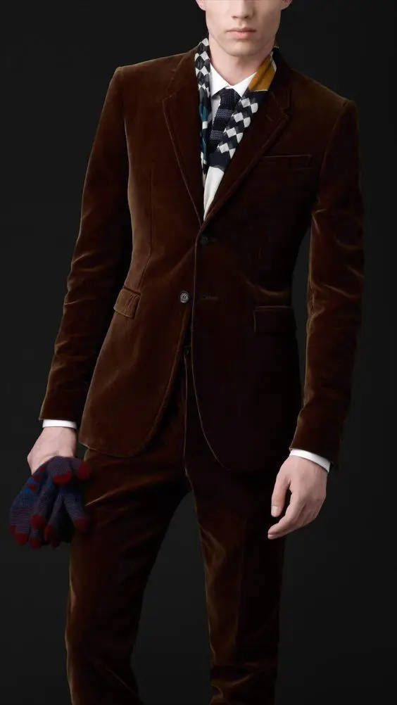 2017-Latest-Coat-Pant-Designs-Green-Colorful-Velvet-Men-Suit-Formal-Skinny-Blazer-Simple-Tuxedo-Custom
