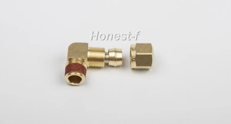 LTWFITTING DOT пневматический тормозной коленчатый штекер трубка 1/2 дюйма OD x 1/4 Male NPT