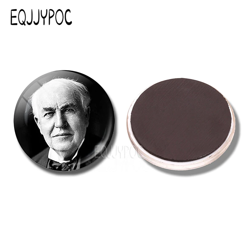 Thomas Edison American Inventor 30MM Fridge Notes Celebrity