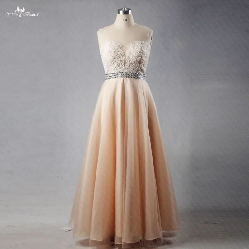 Rse299 Длинные Vestidos De formatura платье Выпускной линия плюс Размеры шампанское Выпускные платья