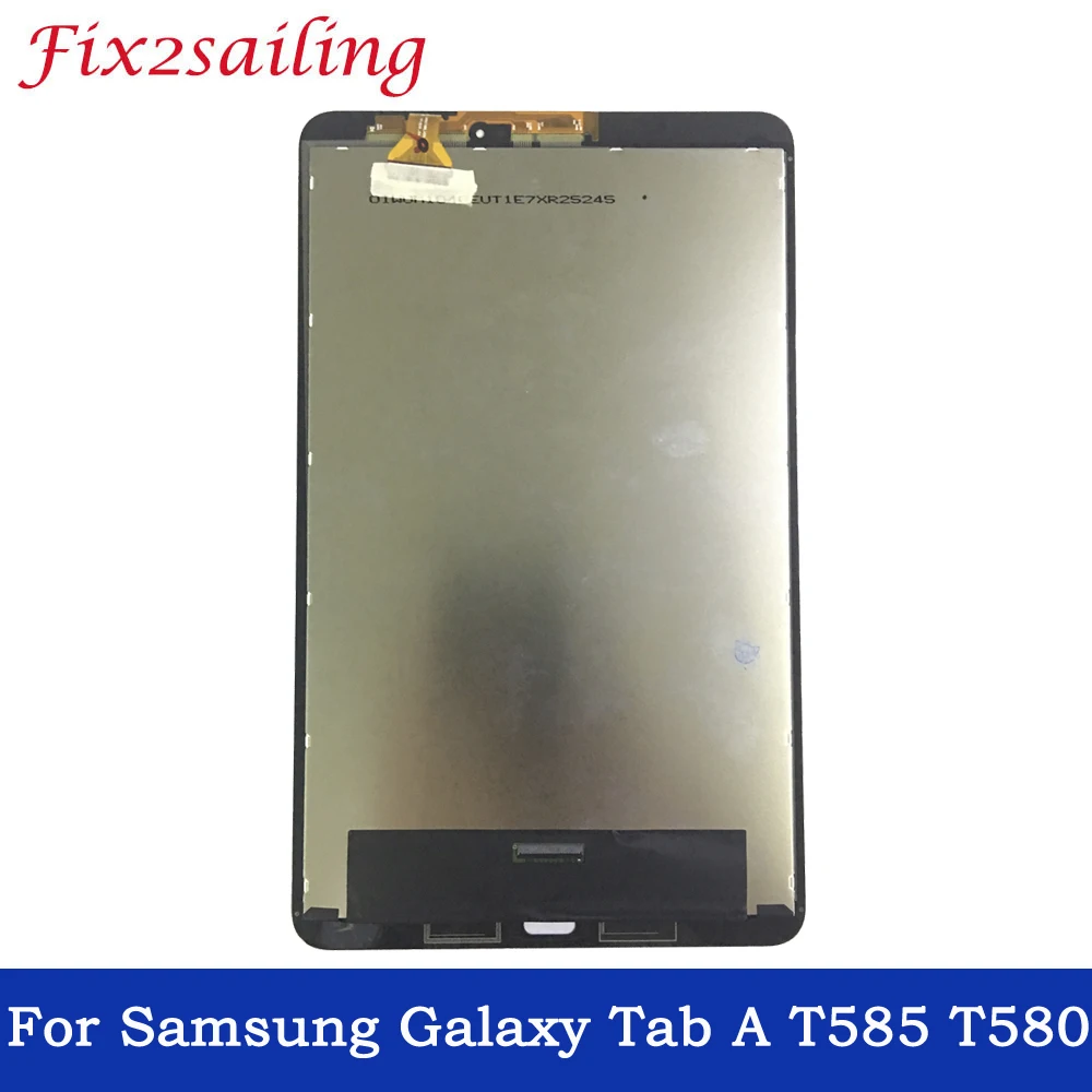 

10.1 inch LCDS For Samsung Galaxy Tab A T585 T580 LCD Display Touch Screen Digitizer Assembly Replacement parts with Frame