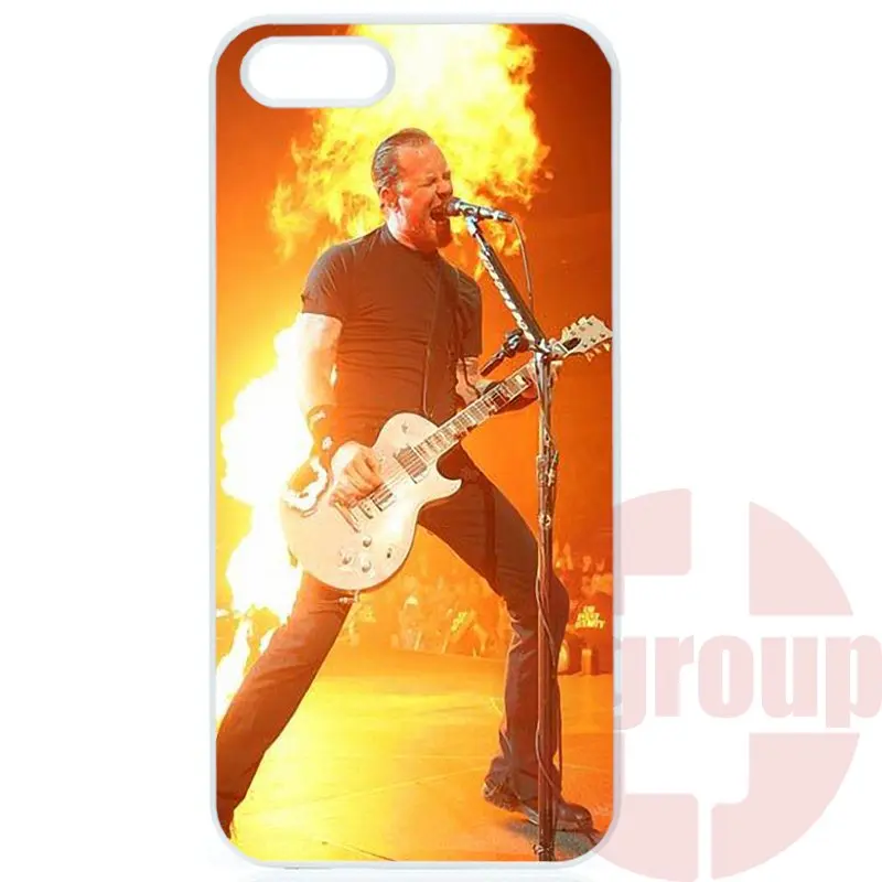 Для Apple iPhone 4 4S 5 5C SE 6 S 7 Plus 4.7 5.5 iPod Touch Мода Телефон Случае Группа Metallica Джеймс