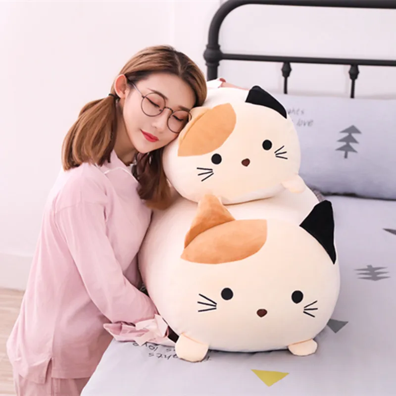 Soft Animal Cartoon Pillow Cushion Cute Fat Dog Cat Totoro Penguin Pig Plush Toy Stuffed Lovely kids Birthday Gift