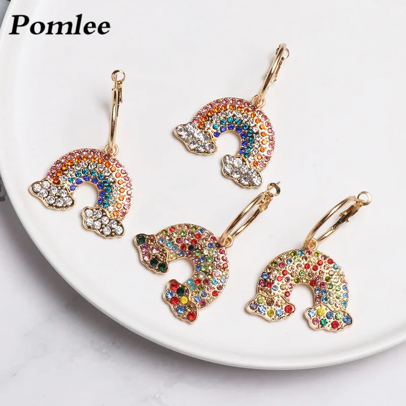 

Pomlee U Shape Acrylic Statement Drop Earrings for Women Fashion Jewelry Vintage Earrings 2019 Luxury Korean Earings Wholesale