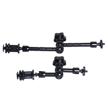 

New 7 Or 11 Inch Adjustable Articulating Magic Arm Super Clamp Crab Clip For Camcorder LCD Monitor LED Light DSLR Camera