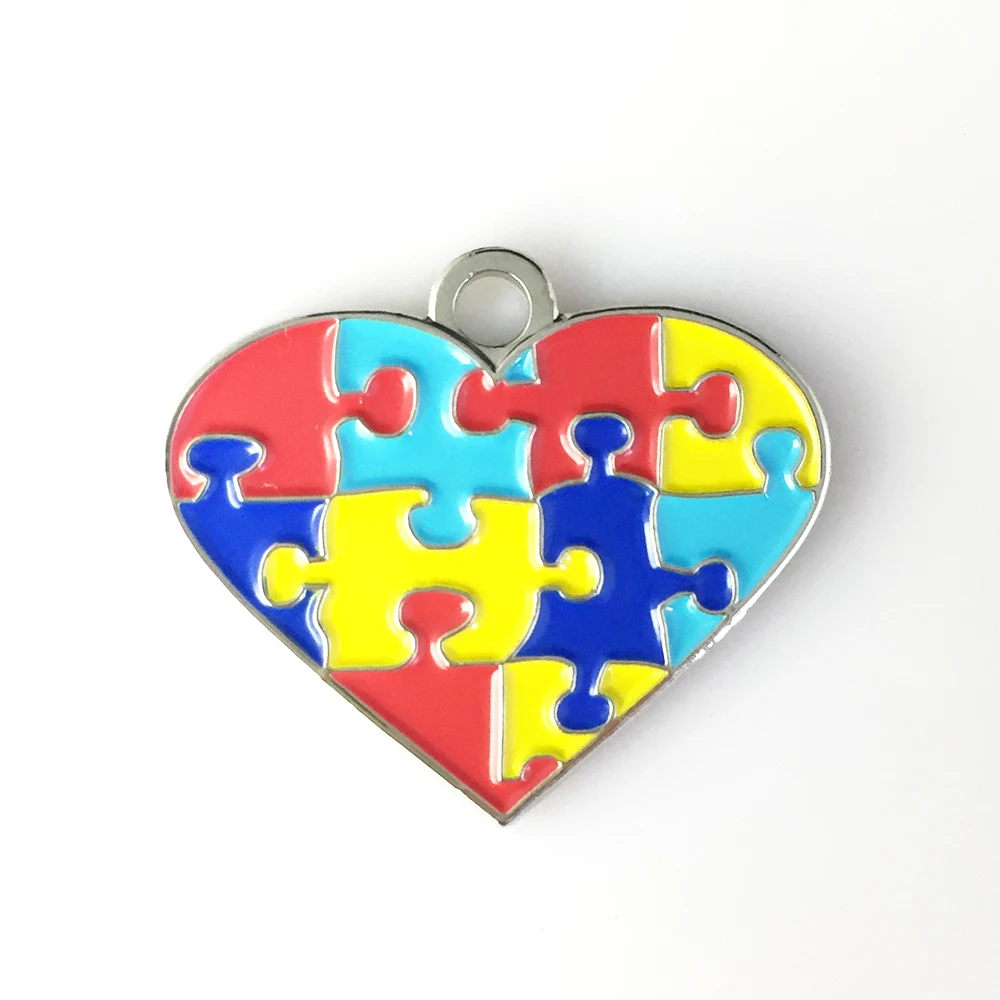Autism Heart Shaped Puzzle