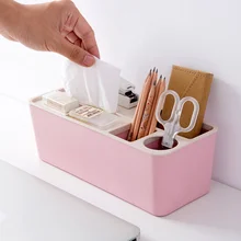 Многофункциональная бумага коробка Бытовая настольная ткань креативный Европейский стиль гостиная чайный столик пульт дистанционного управления коробка для хранения