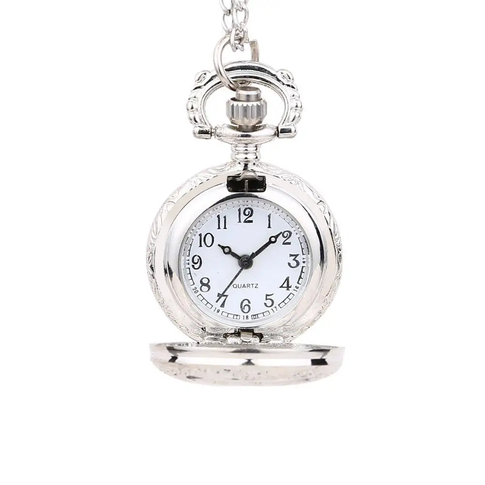 Новинка; кварцевые винтажные карманные часы; модные легкие подвесные маленькие карманные часы; подарок для мужчин и женщин; часы с ожерельем; Q - Цвет: As shown
