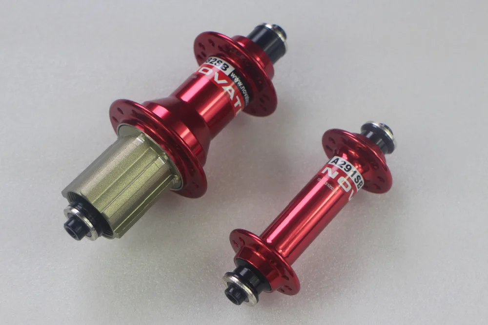 Novatec A291SB F582SB super light alloy road bicycle hubs 20/24 holes