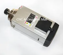 Square air cooled spindle motor 18000rpm 12KW 380V 300Hz ER32/ER40 Spindle Motor for Woodworking CNC Router