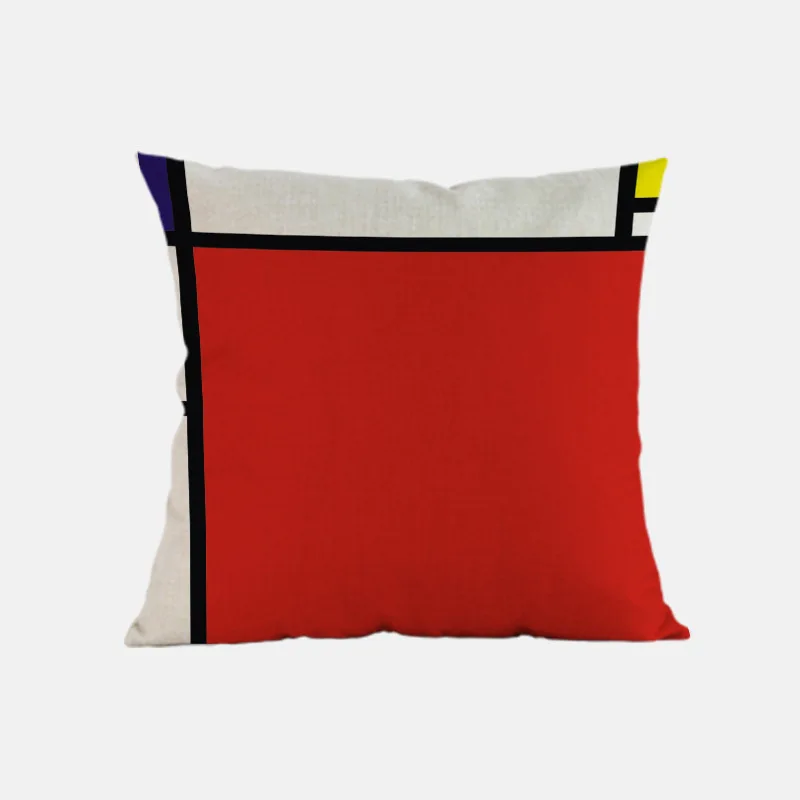 Чехол наволочка из льна в клетку 45 х45 см|cushion cover|decorative cushion covershome decoration cushions covers |
