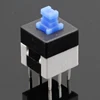 10PCS NEW 8 * 8 latching switch Button switch double row self-locking 6 feet ► Photo 3/3