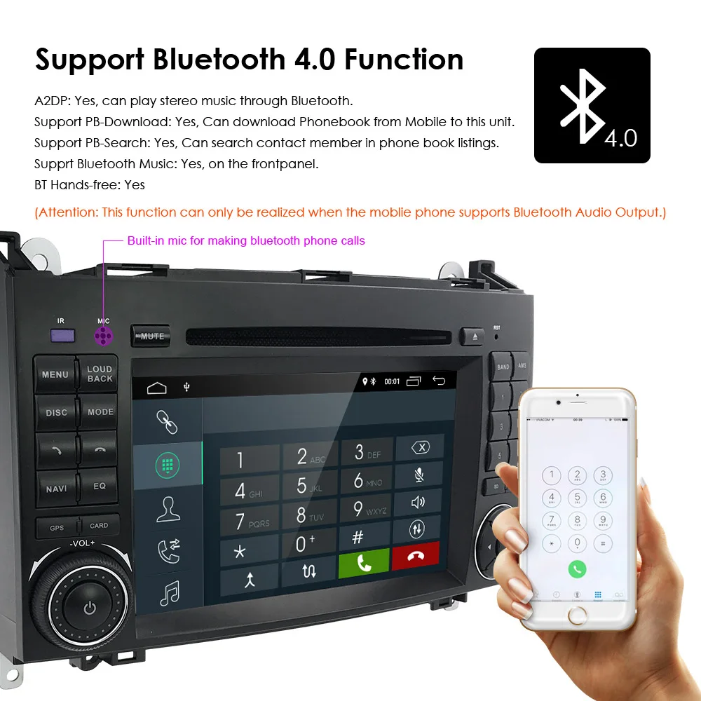 Sale Ossuret Android 2 Din Auto Radio Car DVD GPS Head unit for Mercedes Benz B200 A B Class W169 W245 Viano Vito W639 Sprinter W906 12 Sale Ossuret Android 2 Din Auto Radio Car DVD GPS Head unit for Mercedes Benz B200 A B Class W169 W245 Viano Vito W639 Sprinter W906 12