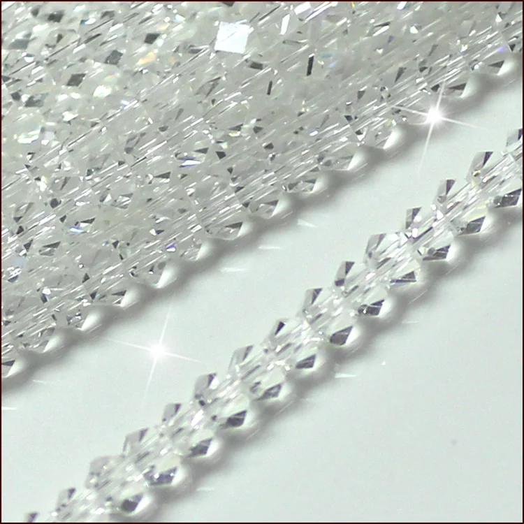 

AAA10 Fancy Cube Crystal Glass Loose Beads sale by strip 4x4mm 6x6mm 8x8mm Multicolor AAA Grade