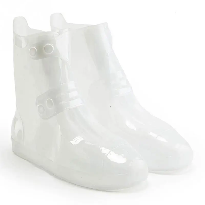 1 пара дождевые Чехлы для обуви унисекс противоскользящие туристические сапоги бесшовные Многоразовые водонепроницаемые уличные плотные