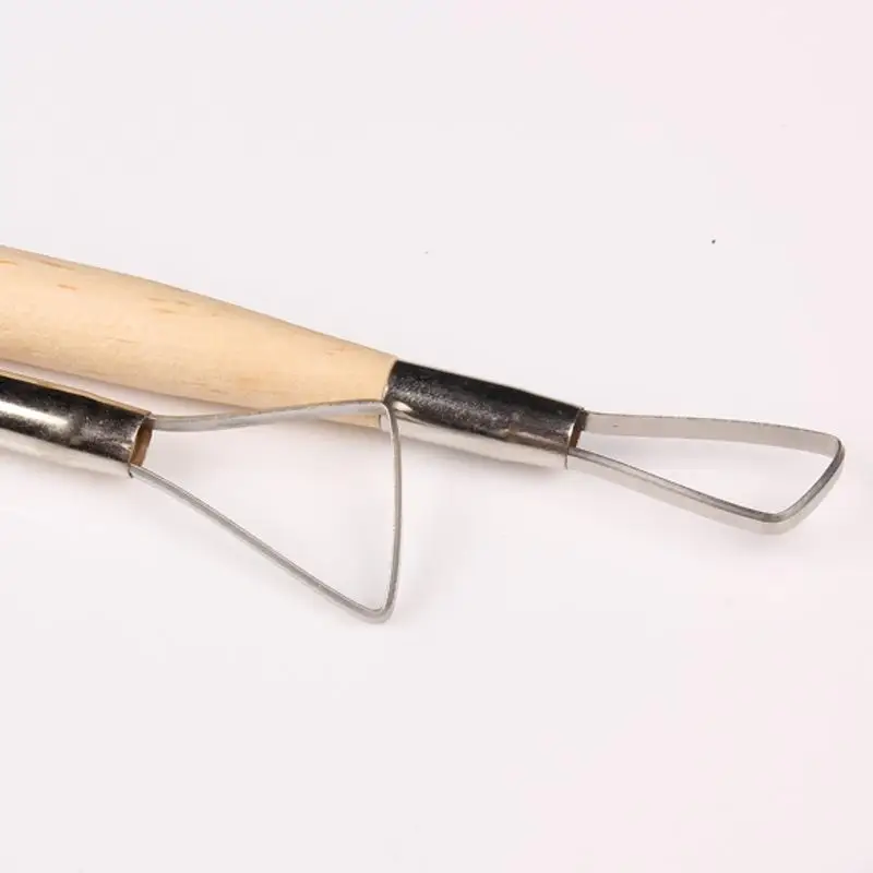 Деревянная ручка гончарная керамика DIY Глина Инструменты для рукоделия деревянная ручка восковая глиняная скульптура Инструмент для моделирования DIY Набор для рукоделия