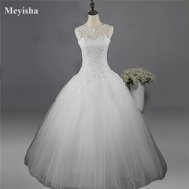 Wedding Dresses Off White Maxi