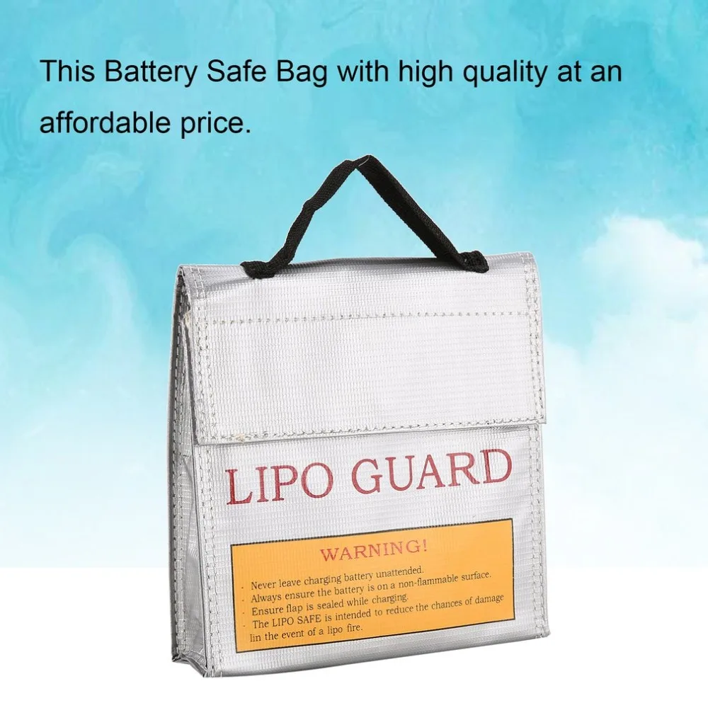 Us 2 85 24 Off Fire Ant Lipo Battery Bag Safe Guard Charging Box Sack Pouch Fireproof Explosion Proof For Rc Model Drone Car In Parts