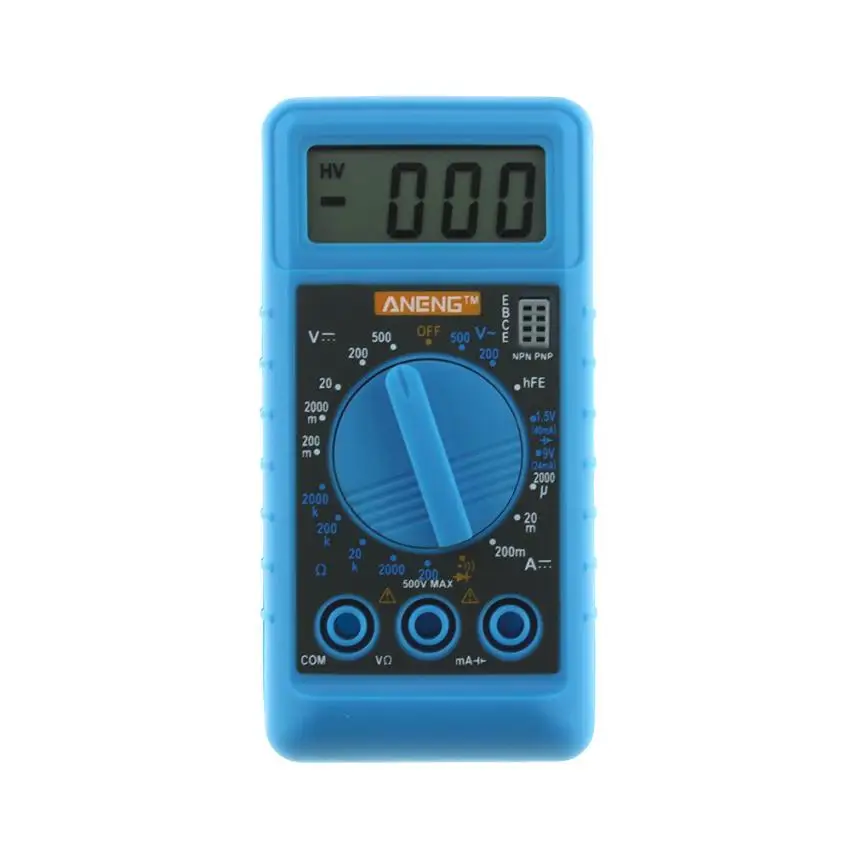 

Digital LCD DT-830B Handheld Multimeter Volt Amp Temperature Test Meter