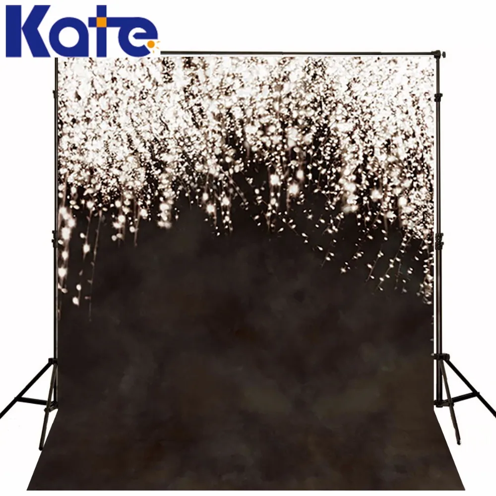 

200*300Cm(6.5*10Ft) Kate Black Background Light Wedding Photos Backdrops Romantic Lighting Simple Modern For Studio