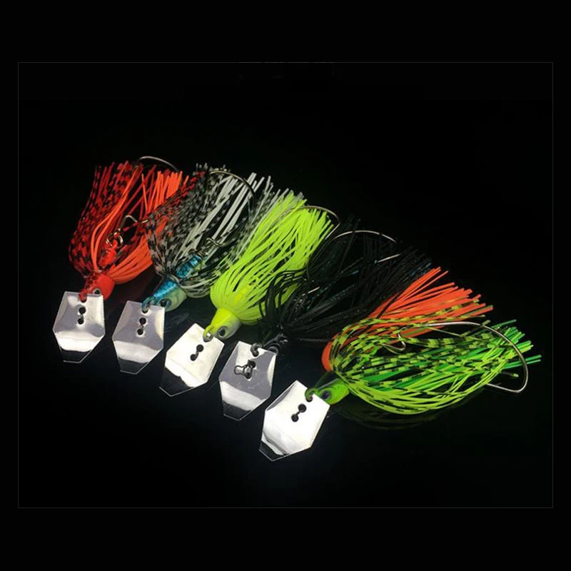 Spinnerbait Fishing Lure Buzzbait Wobbler Chatter Bait for carp Fishing with Swim Jig Blades Pesca