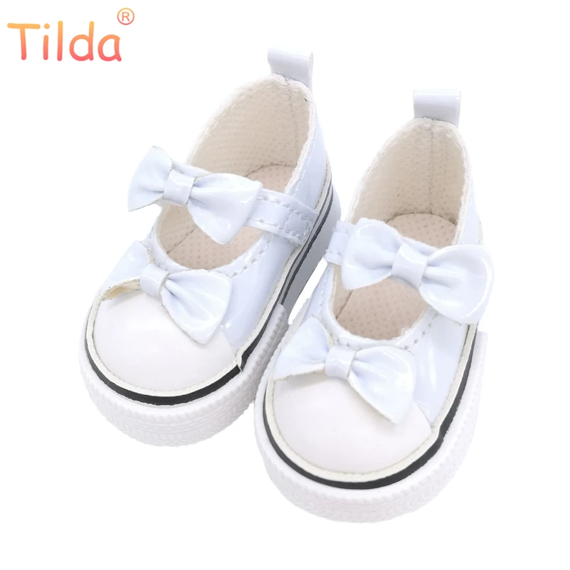 

Tilda 6cm Shoes For Paola Reina Dolls,Casual Slipper Shoes for Dolls Corolle Minifee Bjd Bow Design Shoes for Dolls Accessories