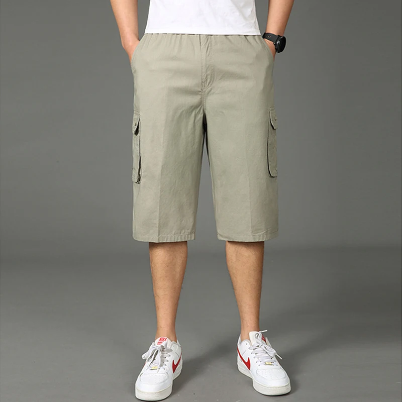 Для мужчин s шорты для женщин карман хлопок по колено Pantalones Hombre камуфляж