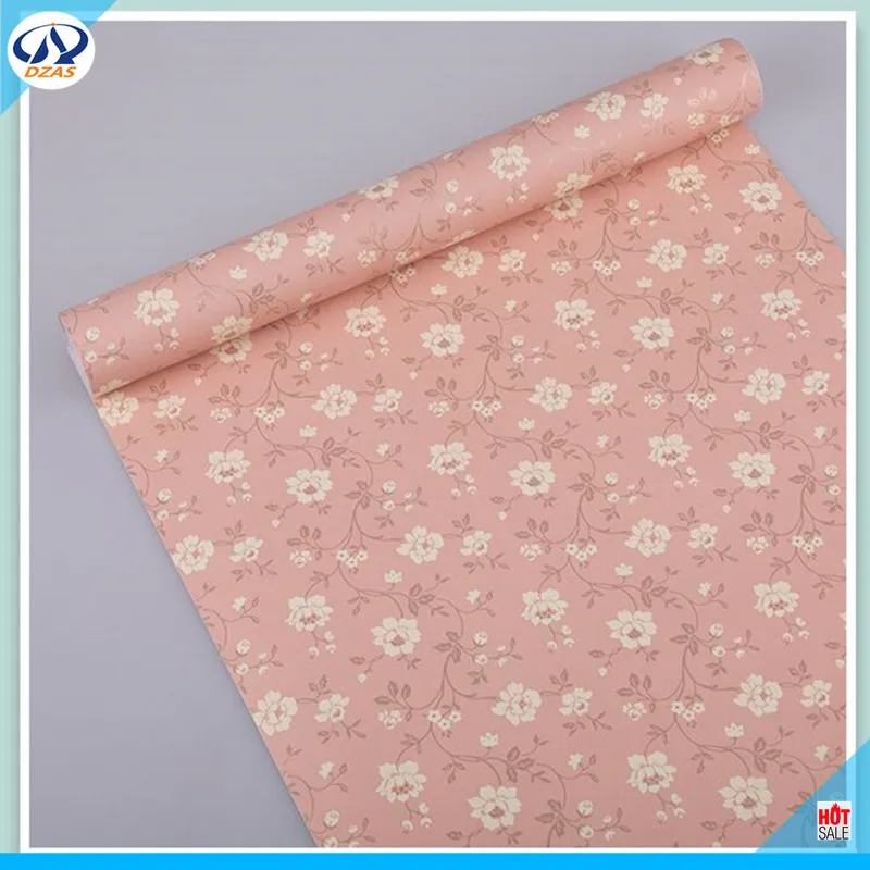 

Living room sofa Bedroom background wallpaper Pink Elegant wallpaper DZAS-CJ Self-adhesive Wallpaper