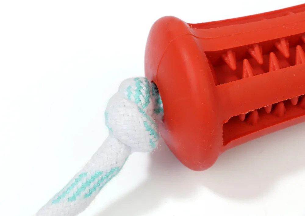 Dog Interactive Toy Leaky Feeding Rope Piercing Stick Rubber Resistant To Bite Molar Pet Dog Chew Toys Tooth Cleaning Training (18)
