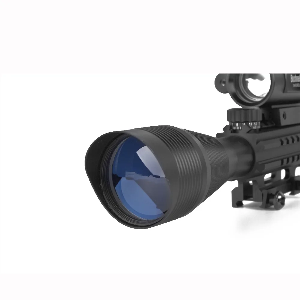 Охотничий прицел 4-12x50EG Tratical Riflescope с 1x40 Red Dot лазерный оптический прицел компактный 3 в 1 комбинированный снайперский Коллиматорный прицел